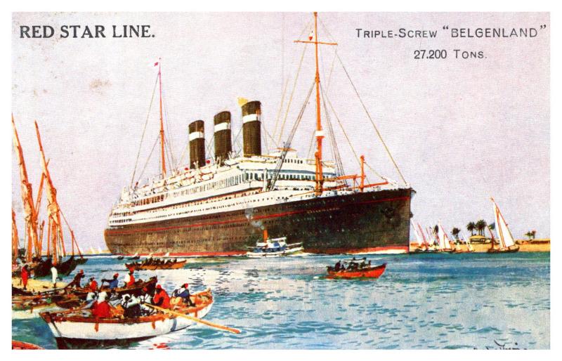 S.S. Belgenland ,  Red Star Line