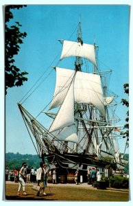 Connecticut, New Bedford - Charles W Morgan - Old Whaler Ship - [CT-253]