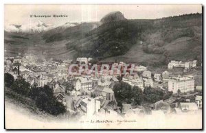 Old Postcard Le Mont Dore Vue Generale