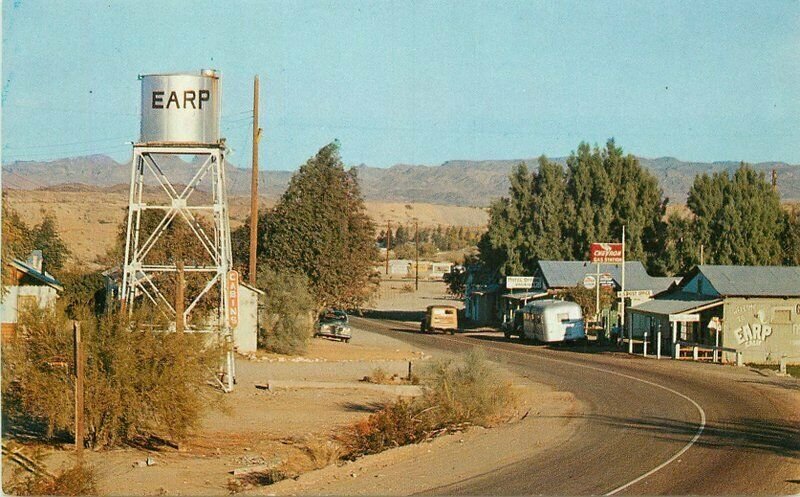 Arizona Parker Earp California 1950s Woody Air Stream Columbia Postcard 22-1736