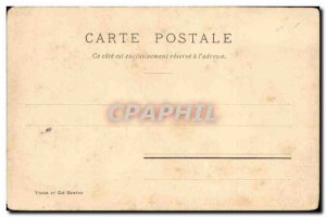 Old Postcard Paris Arc de Triomphe