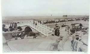 Vintage Postcard The Boating Lake Hunstanton Norfolk Posted 1939