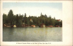 Star Lake New York NY Point of Pines Summer Homes c1910 Vintage Postcard