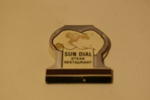 Sun Dial Steak Restaurant The Westin Peachtree Plaza Atlanta Georgia Matchbook