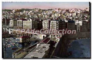 Postcard Old Algiers Casbah view Gnrale