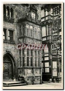 Modern Postcard Hildesheim Templerhaus Renaissance Erker