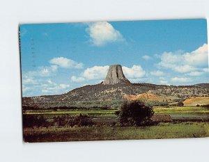 Postcard Devils Tower, Wyoming