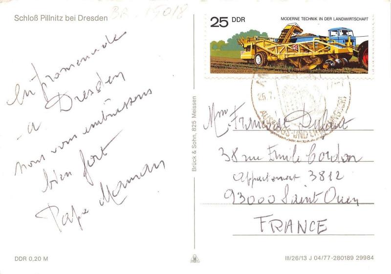 BR15018 Schloss Pillnitz bei Dresden   germany