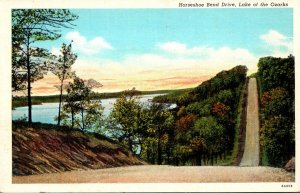 Missouri Lake Of The Ozarks Horseshoe Bend Drive Curteich
