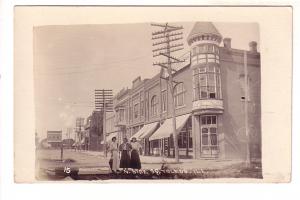 Real Photo, North Side of Square, Toledo, Illinois, NOKO