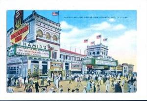 LP13 Atlantic City, New Jersey, NJ, Postcard, Hamid