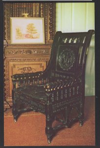Massachusetts CAMBRIDGE Longfellow's Arm-Chair, Longfellow House ~ Chrome