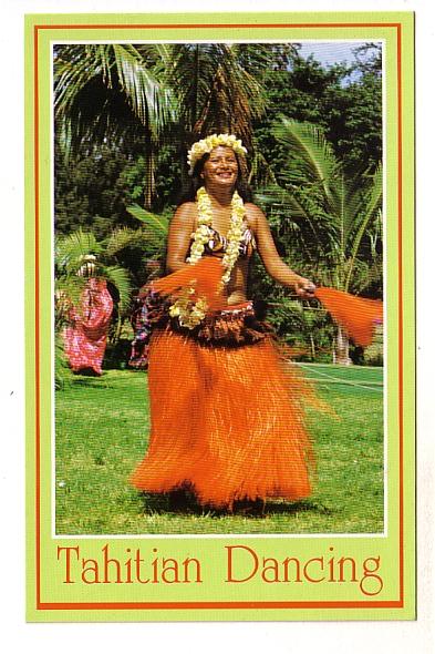 Beautiful Woman Closeup, Tahitian Dancing, Waikiki Beach, Hawaii, 
