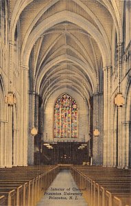 Interior of Chapel Princeton University Princeton NJ 