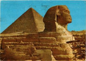 CPM EGYPTE Giza. The Great Sphinx and Keops pyramid (343639)