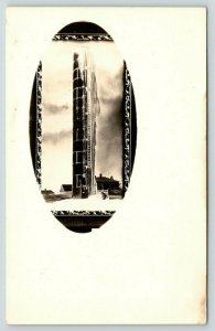 Gordon Nebraska?~Farming~Very Tall Silo~Icy Water Tower~Tank~c1910 RPPC