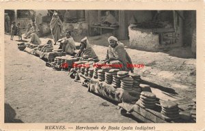 Morocco, Meknes, Market Place, Marchands de Basia