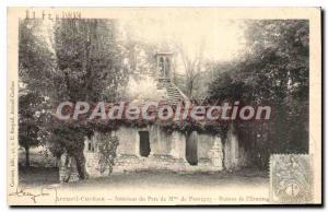 Postcard Old Arcueil Cachan Interior Du Parc De Provigny Ruins I'Ermitage