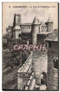 Postcard Old Carcassonne Tower of the Inquisition