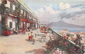 Lot 42 napoli naples italy the famous bertoolini s terrace restaurant vesuviu