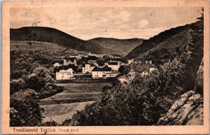 Slovakia Trenčianske Teplice Vintage Postcard C149