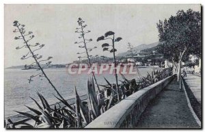 Old Postcard Menton