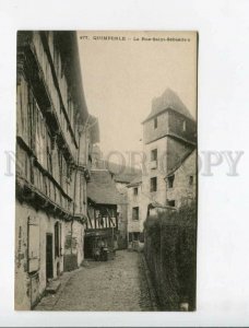 3173625 FRANCE QUIMPERLE La rue St.Sebastien Vintage postcard