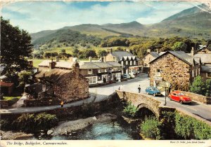 uk50190 the bridge beddgelert caernarvonshire wales uk volkswagen beetle