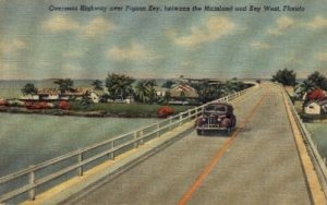 Overseas Highway over Pigeon Key - Key West, Florida FL