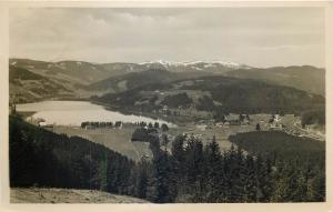 Titisee Schwarzwald Germany 1930s photo postcard