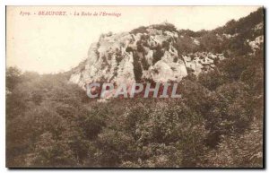 Postcard Old Beaufort Roche Hermitage