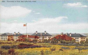 University of Utah Salt Lake City UT 1910c postcard