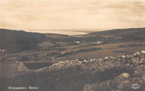 Bastad Sweden birds eye view showing Sinarpsdalen real photo pc Z19972