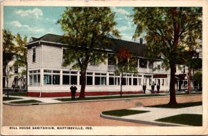 Postcard Hill House Sanitarium in Martinsville, Indiana