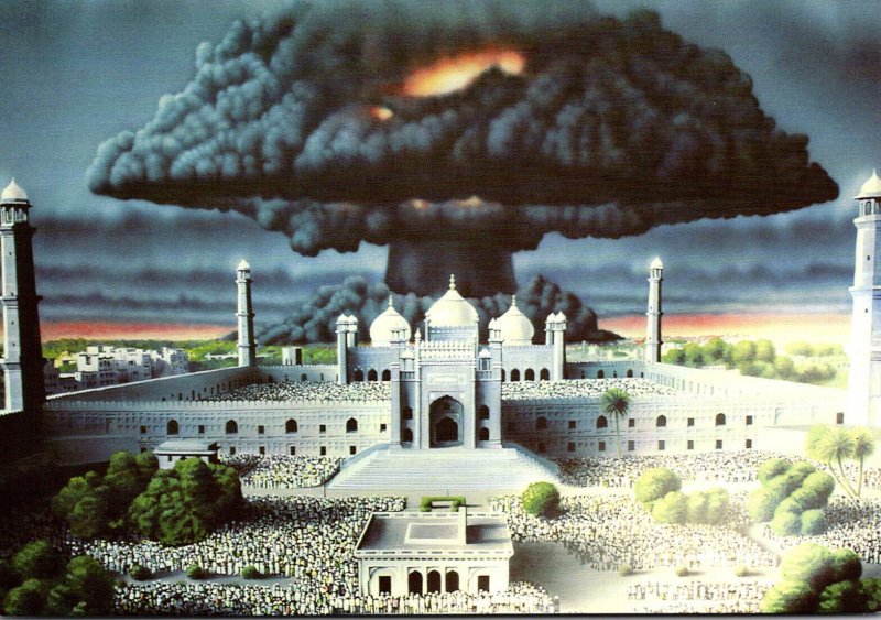 Humour Atomic Bomb Art Nuko Testing Allah's Will In Pakistan