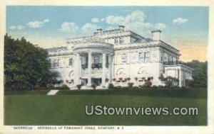 Sherwood, Residence of Pembroke Jones - Newport, Rhode Island RI  