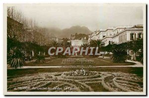 CARTE Postal Menton Old Prospect Gardens Casino