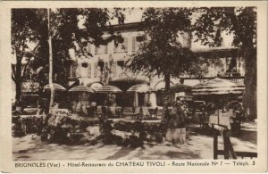 CPA BRIGNOLES Hotel-Restaurant du Chateau Tivoli (1111700)