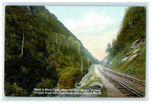 c1910s Notch in Stony Cloud, Catskill Mountains New York NY Unposted Postcard 