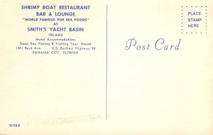 Panama City Florida SHRIMP BOAT RESTAURANT Smith's Yacht Basin Bar Rare Roadside