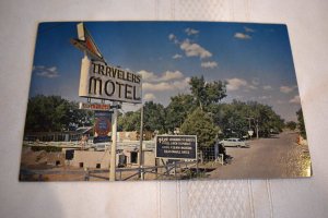 Traveler's Motel Torrington Wyoming Postcard K. E. Althoff Henry McGrew Printing