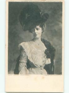 Pre-Linen BRITISH ACTRESS MISS IRENE VANBRUGH AB7604