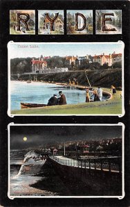 Canoe Lake Ryde United Kingdom, Great Britain, England Writing on back 