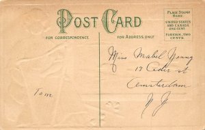 To Greet you St. Patrick's Day writing on back 