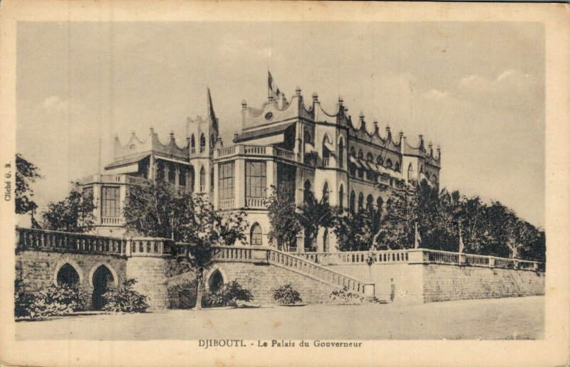 Africa Djibouti Le Palais du Gouverneur 05.84 