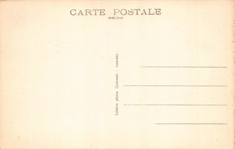 C053 France Lourdes Funiculaire du Pic du Jer Le Viaduct  vintage postcard