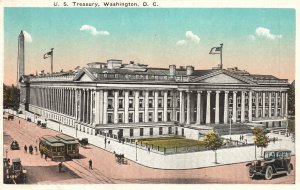 Vintage Postcard United States Treasury Office Washington DC B. S. Reynolds Pub.