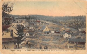 H60/ Ward Colorado Postcard c1912 North-Western Terminus Homes  14