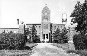 Yankton South Dakota Sacred Heart Convent Real Photo Antique Postcard J46577