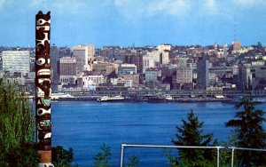 WA - Seattle. Viewed from Across Elliott Bay from West Seattle